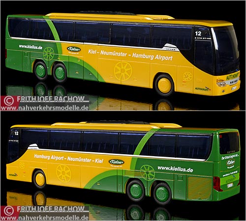 A W M Setra S 416 G T H D Kielius Autokraft Schleswig-Holstein Modellbus Busmodell Modellbusse Busmodelle