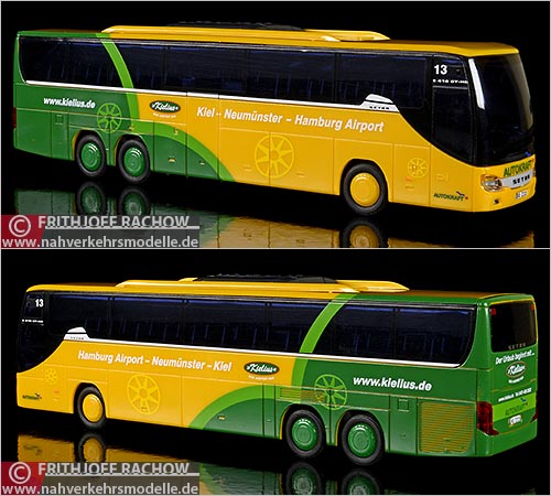 A W M Setra S 416 G T H D Kielius Autokraft Schleswig-Holstein Modellbus Busmodell Modellbusse Busmodelle