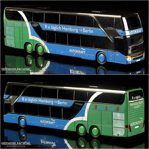 Autokraft Setra S431 DT Wg. 47 AWM Modellbus