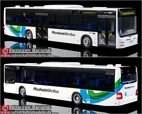 Rietze Busmodell Sondermodell M A N Lions City 2015 Regionalbusverkehr Südwest Südwestbus