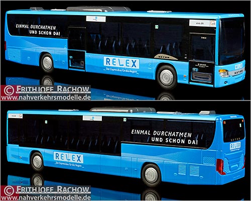 AWM Busmodell Artikel 58727 Setra S 416 L E Schlienz