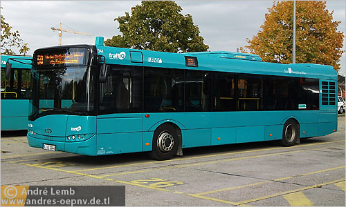VKModelle Solaris U 12 Frankfurt Verkehrsgemeinschaft Frankfurt Modellbus Busmodell Modellbusse Busmodelle