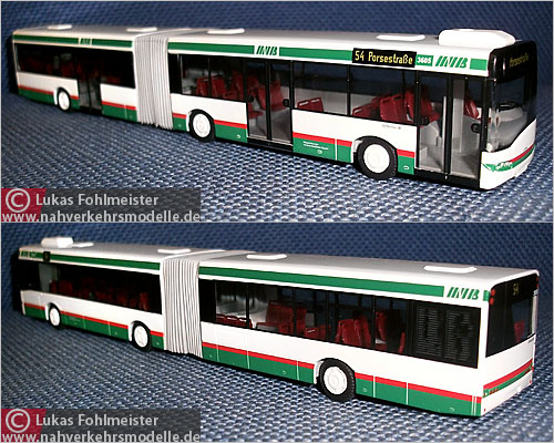 Rietze Solaris U 18 MVB Magdeburg Modellbus Busmodell Modellbusse Busmodelle