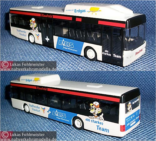 Rietze Neoplan N4416 CNG Stafurt Modellbus Busmodell Modellbusse Busmodelle