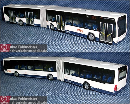 Rietze MB O530G TPG Genf Schweiz Modellbus Busmodell Modellbusse Busmodelle