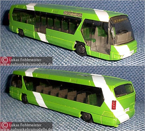 Rietze Neoplan Metroliner STRA Hannover Modellbus Busmodell Modellbusse Busmodelle