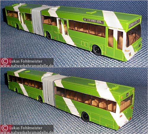 Wiking MB O405G STRA Hannover Modellbus Busmodell Modellbusse Busmodelle