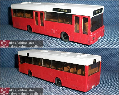Wiking MANSM 202 Modellbus Busmodell Modellbusse Busmodelle
