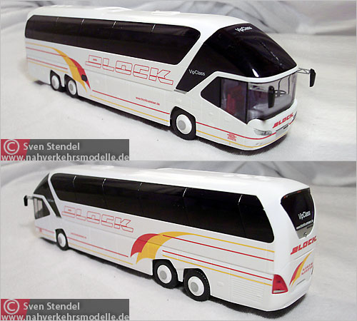 Rietze Neoplan Starliner Block Reisen Husum Modellbus Busmodell Modellbusse Busmodelle