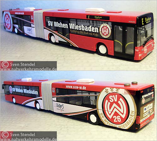 Rietze Busmodell Artikel 65251 ESWE Wiesbaden