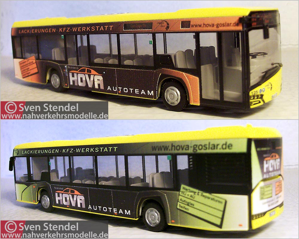 Rietze Busmodell Artikel 73010 Solaris New Urbino 12 2014 Stadtbus Goslar G m b H