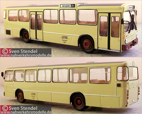 Brekina Busmodell Artikel 95226 Mercedes-Benz O 305 STRA Hannover