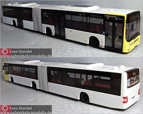 Rietze M A N Lion's City G V G B Bremerhaven Modellbus Busmodell Modellbusse Busmodelle