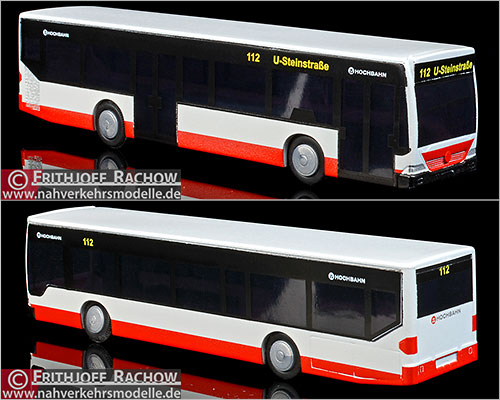 Rietze MB O 530 Citaro N HHA Busmodell Modellbus