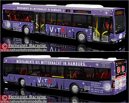Rietze Busmodell Artikel 69903 Mercedes-Benz O 530 Citaro Facelift Hochbahn Hamburg Vita Apotheke