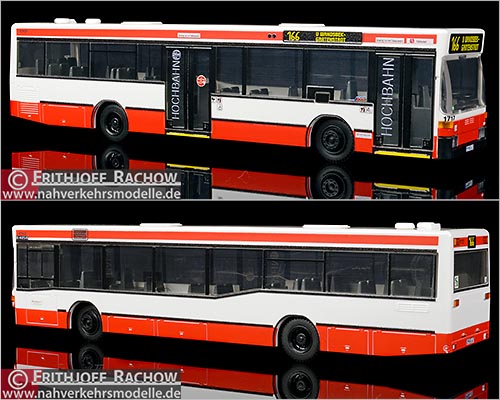 Rietze Busmodell Sondermodell Mercedes-Benz O 405 N 2 Hochbahn Hamburg H H A