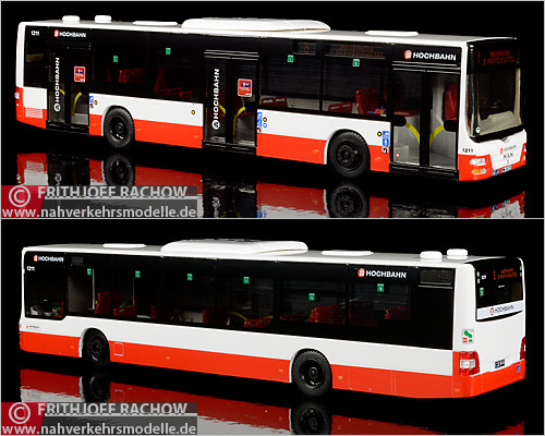 Rietze MAN Lions City HHA Hamburg Modellbus Busmodell Modellbusse Busmodelle
