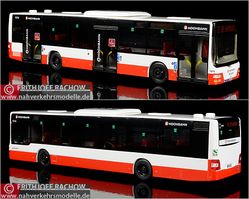 Rietze MAN Lions City HHA Hamburg Modellbus Busmodell Modellbusse Busmodelle