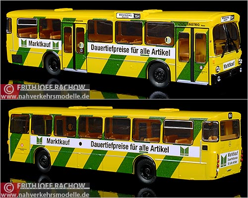 Brekina Busmodell Artikel 50741 Mercedes-Benz O 305 Hochbahn Hamburg H H A