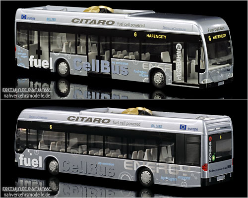 Rietze MB O530BZ HHA Wasserstoffbus H2O Brennstoffzellenbus