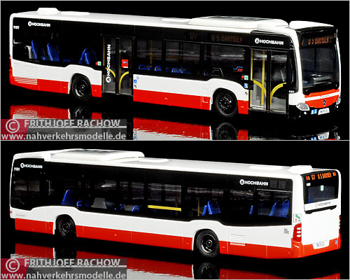 Rietze MB O530 Citaro C2 Hochbahn Hamburg Busmodell Modellbus Modellbusse Busmodelle