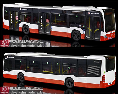 Rietze Busmodell Mercedes-Benz O 530 Citaro C 2 Euro 6 Hamburger Hochbahn A G