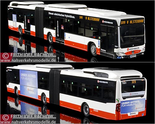 AWM Busmodell Mercedes-Benz O 530 Citaro G D H Hamburger Hochbahn A G