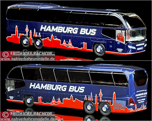 Rietze NEOPLAN Cityliner C Mod. 08 Hamburg Bus Modellbus Busmodell Modellbusse Busmodelle