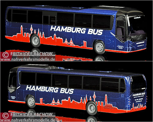 Rietze NEOPLAN Trendliner "HBG Hamburg Bus" Modellbus Busmodell Modellbusse Busmodelle