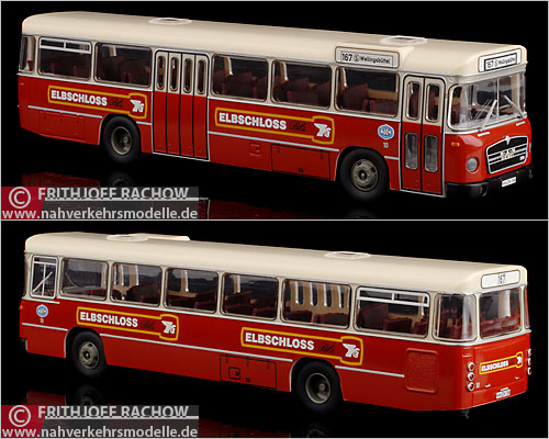 VKModelle MAN 750 Travers Omnibus Gesellschaft TOG Modellbus Busmodell Modellbusse Busmodelle