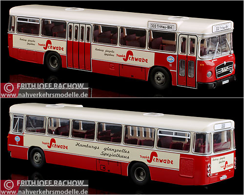 VKModelle MAN 750 T.O.G. Travers Hamburg Modellbus Busmodell Modellbusse Busmodelle
