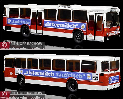 Brekina MB O305 Hochbahn Hamburg Modellbus Busmodell Modellbusse Busmodelle