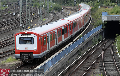 Stadt im Modell ET 472/473 S-Bahn S Bahn Sbahn Hamburg
