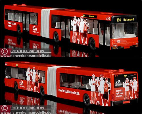 Rietze MANNG KVG Kiel Modellbus Busmodell Modellbusse Busmodelle