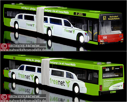 Rietze MANNG KVG Kiel Modellbus Busmodell Modellbusse Busmodelle
