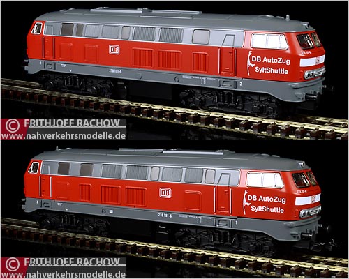 Piko Lok Artikel 57519 B R 218 D B Autozug SyltShuttle