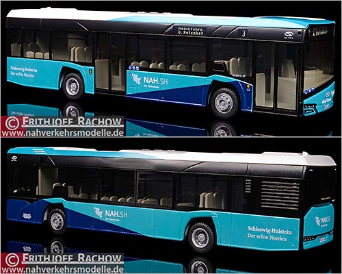 Rietze Busmodell Artikel 73024 Solaris New U 12 2014 Graf Recke G m b H Schacht Audorf Rendsburg