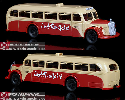 Brekina MB O5000 Sylt Modellbus Busmodell Modellbusse Busmodelle