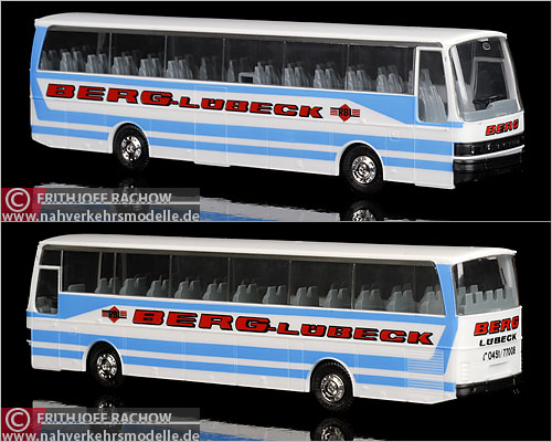 Herpa Setra S215HD Berg Lübeck Modellbus Busmodell Modellbusse Busmodelle