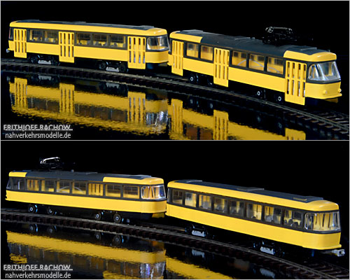 DVB Dresden CKD Tatra T4D / B4D Herrmann und Partner