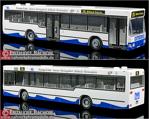 Rietze Busmodell Artikel 75017 M A N N L 202 - 2 Ostseebus
