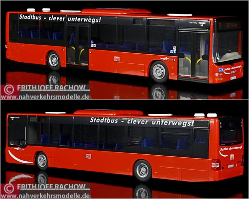 Rietze Busmodell Artikel 67475 M A N Lions City Ostwestfalen Lippe Bus Minden