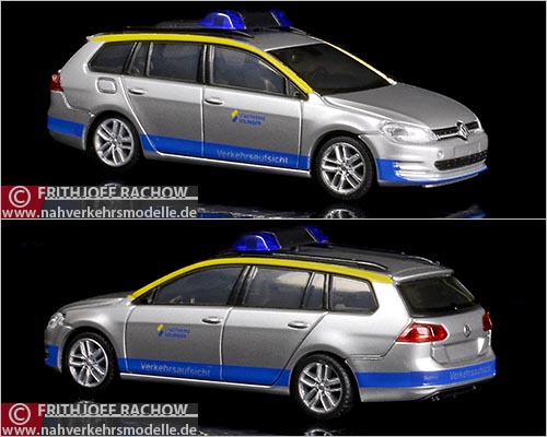 Rietze Verkehrsaufsicht Artikel 32202 V W Golf 7 Variant Stadtwerke Solingen