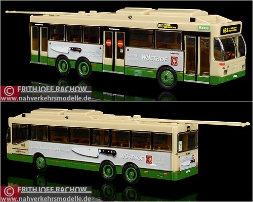 MAN / Graef & Stift SL172 Stadtwerke Solingen Modellbus Busmodell Modellbusse Busmodelle