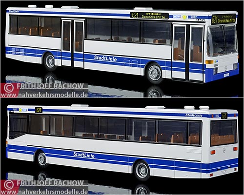 Rietze Busmodell Artikel 71830 Mercedes Benz O 405 W S W Wuppertal