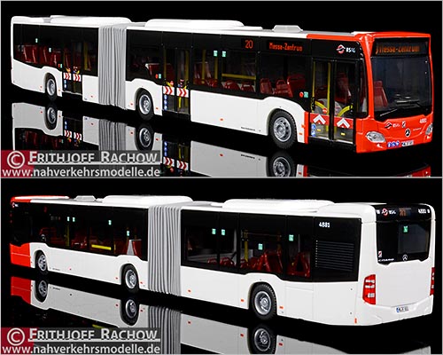 Rietze Sondermodell Mercedes-Benz O 530 Citaro G C 2 E 6 2015 Bremer Straenbahn A G B S A G