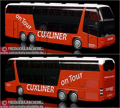 Rietze Busmodell Artikel 65329 Neoplan Skyliner 2003 Cuxliner Cuxhaven