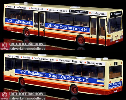 Rietze Busmodell Sondermodell Mercedes-Benz O 405 K V G Stade