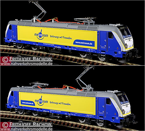 Piko Eisenbahnmodell Artikel 51586 E-Lok B R 147 Metronom Eisenbahngesellschaft Uelzen