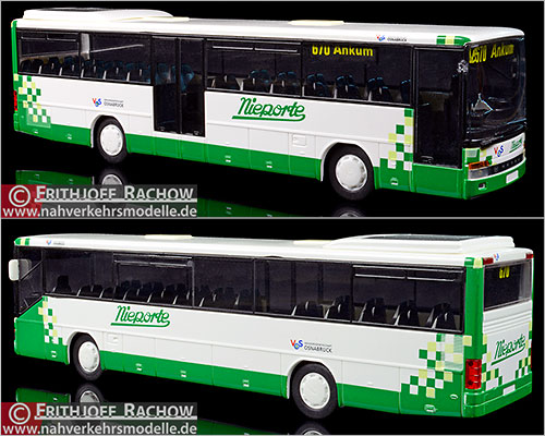 Rietze Busmodell Artikel 61322 Setra S 315 U L Omnibusbetrieb Nieporte GmbH